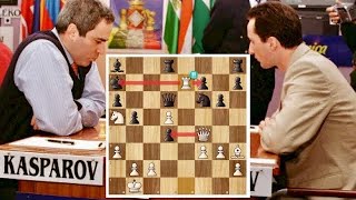 Chess Garry Kasparov vs Veselin Topalov 1999 [upl. by Eico497]