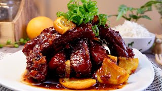 Easy Stir Fried Pork Spare Ribs [upl. by Hurleigh]