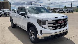 2023 GMC Sierra 1500 SLE Review  Wolfe GMC Buick Edmonton [upl. by Nwavahs]