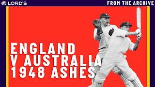 England amp Australia 1948  The Lords Ashes Test  Classic Cricket Films [upl. by James121]