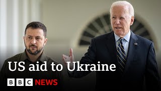 Ukraine war Zelensky arrives in US in bid to rescue 60bn military aid  BBC News [upl. by Richman]