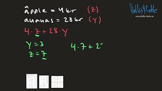 Matematik Z Algebra uppgift 3 [upl. by Megargee323]