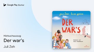 „Der wars“ von Juli Zeh · Hörbuchauszug [upl. by Odanref]