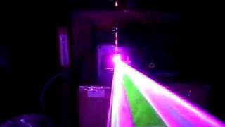 Laserworld CS1500RGB 1500mW fullcolor laser projector [upl. by Hgieleak]