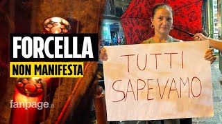 A Forcella manifestazione per le vittime del crollo ma il quartiere non partecipa quotTutti sapevamoquot [upl. by Ereveniug342]