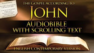 The Book of John  Contemporary English  Holy Bible FULL With Text [upl. by Orel]