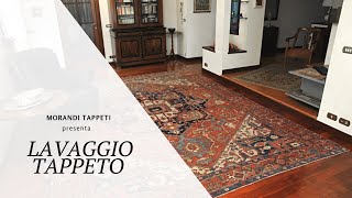 Lavaggio del tappeto  Morandi Tappeti [upl. by Morty]