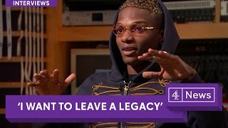 Wizkid Extended interview Music is a universal language  and the perception of Africa [upl. by Eillac]