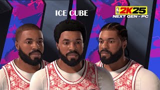 NBA2K25  ICE CUBE  FACE CREATION [upl. by Dominus]