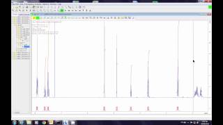 NMR  Data Workup [upl. by Lumpkin]