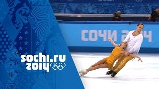 Tatiana Volosozhar amp Maxim Trankov Win Gold  Full Free Program  Sochi 2014 Winter Olympics [upl. by Stanwood]