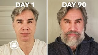 Beard Growth Time Lapse of 90 Days  Greg Berzinsky [upl. by Enar]