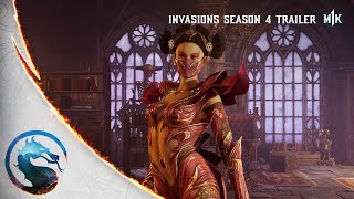 Mortal Kombat 1 – Invasions Season 4 Trailer [upl. by Annahsat131]