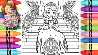 Princess sofia drawing  Princess Sofia cartoon  episode14  Colouring 🌈🦄✨ Craft [upl. by Denise]