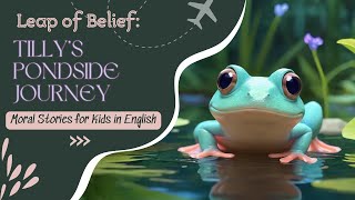 Story for Kids in English with Moral  Leap of Belief Tilly’s Pondside Journey [upl. by Ehudd]