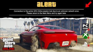 How to Fix GTA Online Connection Errors on PC Xbox and PlayStation Grand Theft Auto V — GTA Hood [upl. by Odelet633]