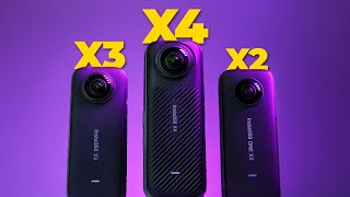 Insta360 X4 vs X3 vs X2 Which ONE to buy [upl. by Ambrogino405]