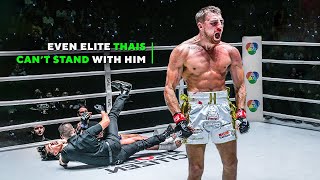 Lethal Elbows Brilliant Muay Thai KO Master Moves to MMA  Jonathan Haggerty [upl. by Tiebout]