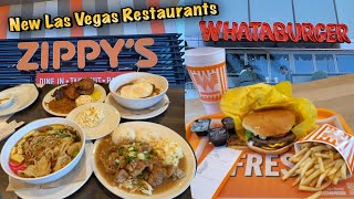 The Newest Restaurant Chains in Las Vegas  Zippys amp Whataburger [upl. by Naujik]