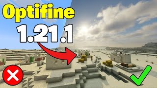 Optifine 1211  Download amp Install Optifine 1211 in Minecraft New Update [upl. by Pooh497]