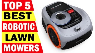 Top 5 Best Robotic Lawn Mowers In 2024 [upl. by Thibaut207]