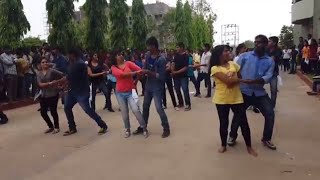 FLASHMOB BY CMRIT ILLUMINATE 2K16 FEST [upl. by Tymon]