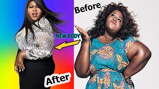 Gabby Sidibe Flaunts Slimmer Physique Near Cool Future FatherinLaw in New Selfie [upl. by Magen]