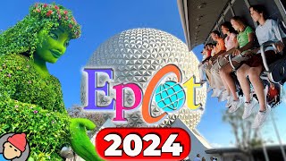 Epcot RIDES amp ATTRACTIONS 2024  Walt Disney World [upl. by Ellegna]