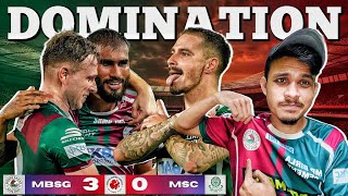 Mohun Bagan Domination Against Mohammedan SC 30 Match Review  TFH [upl. by Erminie987]