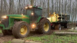 John deere 8310 [upl. by Arabela121]