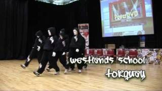 Flava b Inspired dance workshop at Westlands School Torquay in March 2009 [upl. by Yesnyl602]