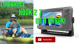 Fish Finder Kayak Install [upl. by Bullis]