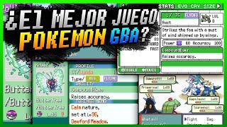 ¡POKÉMON INCLEMENT EMERALD ACTUALIZADO ¿ES EL MEJOR JUEGO DE POKEMON GBA  ElBurgerXV [upl. by Dunn102]