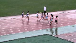 2011富山県高校総体陸上競技女子100ｍ決勝 [upl. by Eldon683]