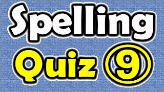 Spelling Quiz 9  ForB English Lesson [upl. by Mcclenon]