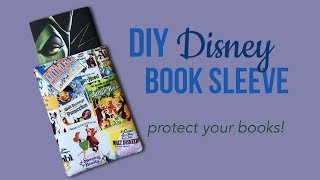 DIY Disney Book Sleeve  Paola Julissa [upl. by Deeann]