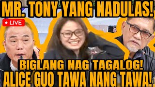 ALICE GUO AT CASSANDRA ONG NAG SALITA NG CHINESE MR YANG NADULAS BIGLANG NAG TAGALOG BISTADO [upl. by Anyer820]