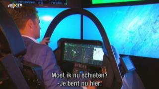 Erik Mouthaan in de JSFsimulator [upl. by Hgielah]