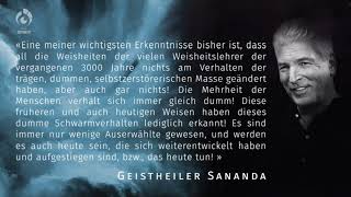 Die Mehrheit der Menschen verhält sich immer gleich dummquot Geistheiler Sananda [upl. by Hannala]