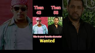 Wanted 2009 movie cast then vs now  wanted salmankhan bollywoodmovie bollywood shorts [upl. by Ahsiner499]