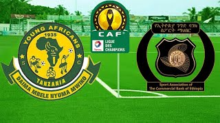 LIVE YANGA 2 VS CBE 0  KLABU BINGWA AFRICA AFRIKA CAF ZANZIBAR [upl. by Ainad715]