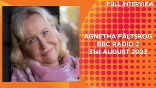 Agnetha Fältskog Interview on BBC Radio 2 FULL INTERVIEW [upl. by Archy26]