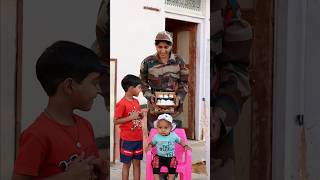 Rudra ka Birthday🎂 or Fauji maa village family mini vlog shorts army maa birthday [upl. by Alleinnad]