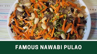 Nawabi Pulao Recipe [upl. by Atiseret466]