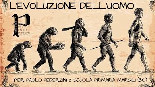 “L’EVOLUZIONE DELL’UOMO”  STORIA  PREISTORIA  OMINIDI [upl. by Hasen523]