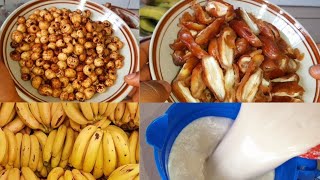 Nigerian Aphrodisiac Tigernuts Coconuts Dates amp Banana Drink [upl. by Lananna]