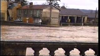 inondation 10 janvier 1996  montignac sur vézère [upl. by Phio]