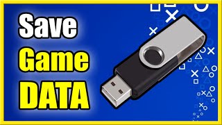 How to Copy amp Save PS5 Game Data to a USB Drive Fast Tutorial [upl. by Wampler]