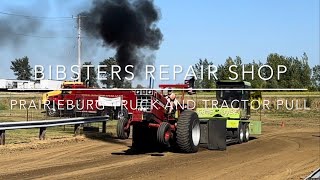 Prairieburg Iowa truck and tractor pull with Gettin Hooked Pulling Association September 3 2023 [upl. by Carny955]