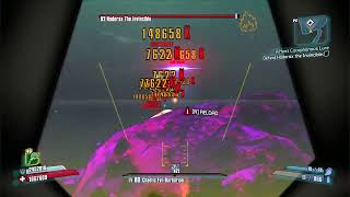 Haderax the Invincible OP10 speedkill Bee  CC  Krieg  Borderlands 2 [upl. by Nah]